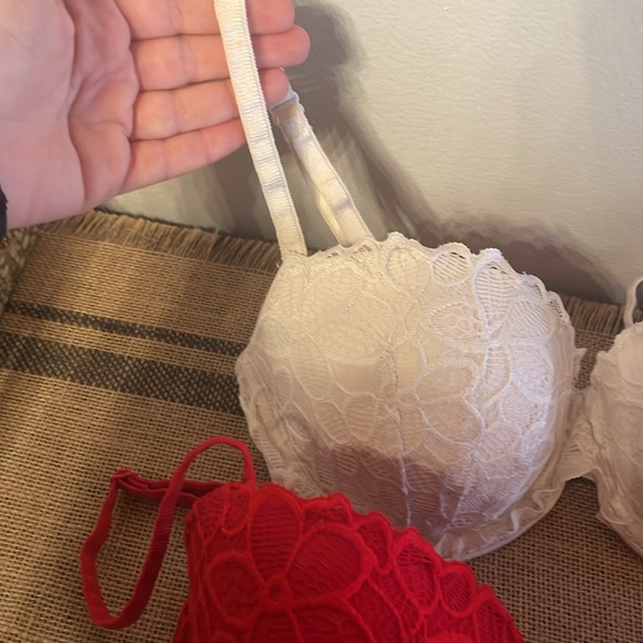 [PINK] 2 Bombshell Padded Wire Bras - Size 34D - Picture 3 of 5